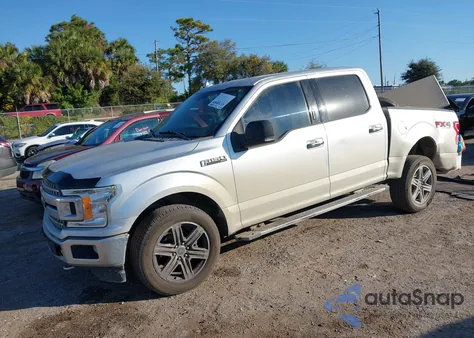 2018 Ford F-150 Xlt z USA, uszkodzony, nr VIN 1FTEW1EP7JFE44880